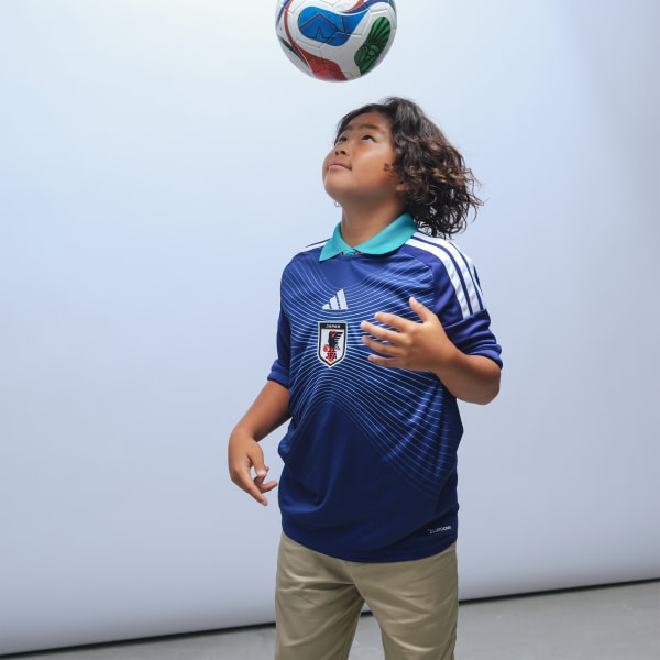 ブルー キッズ サッカー日本代表 2026 ホーム レプリカ ユニフォーム