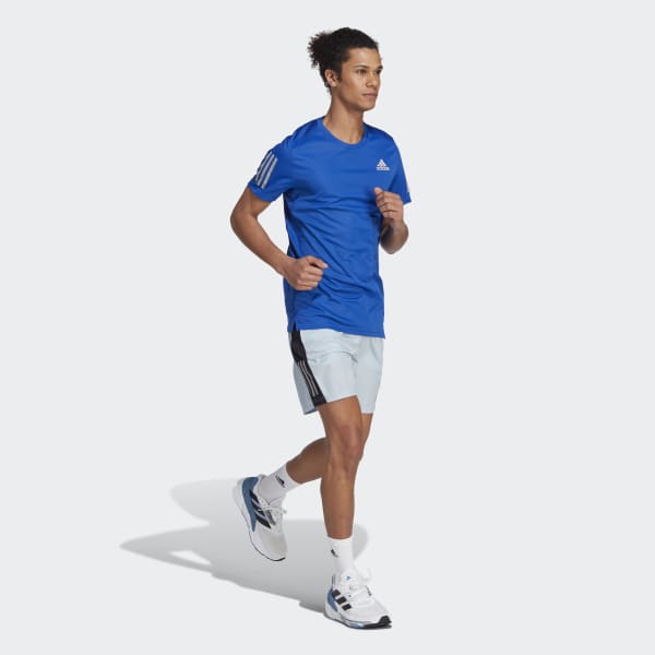 Azul Camiseta Own the Run