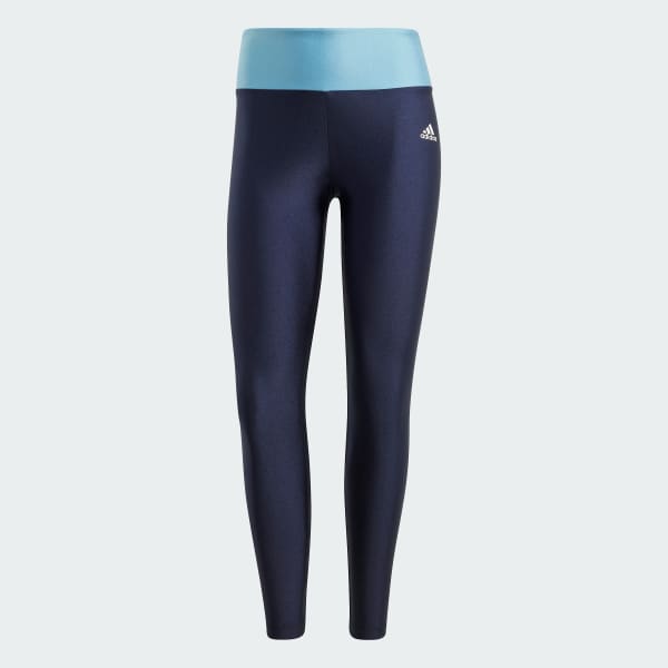 Azul Mallas Corte Alto Designed to Move Colorblock