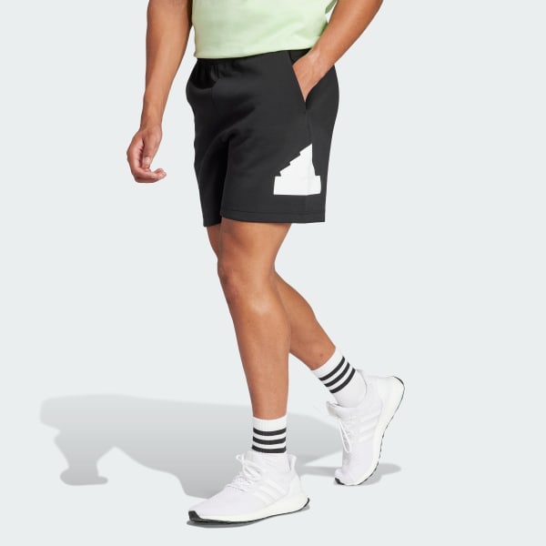 Negro Shorts Badge of Sport Future Icons