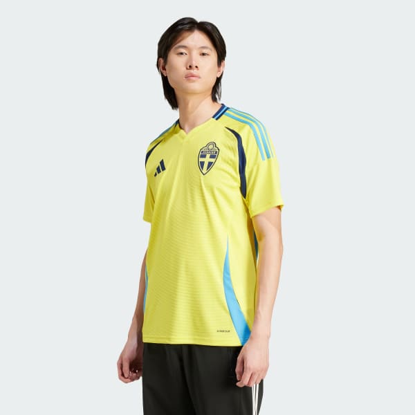 สีเหลือง เสื้อฟุตบอลชุดเหย้า Sweden 24