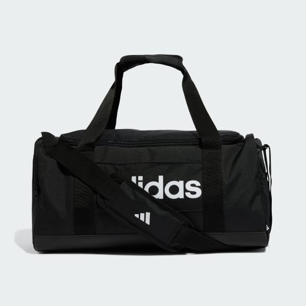 Negro Bolsa de deporte pequeña Linear
