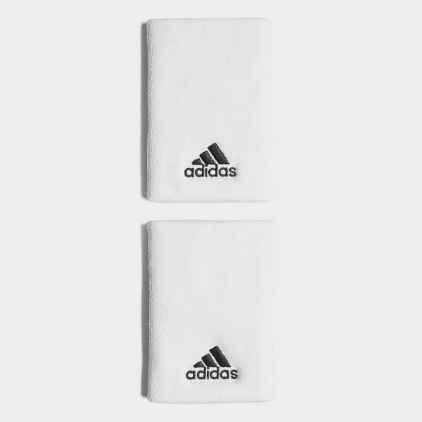 adidas Tennis Wristband Large - White | adidas UK