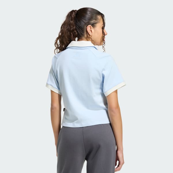 Blue POP ART GRAPHIC POLO Q2 T-Shirt