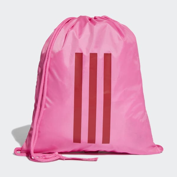 Pink adidas gym bag sales