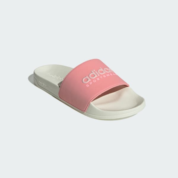 สีเบจ รองเท้าแตะ Adilette Shower