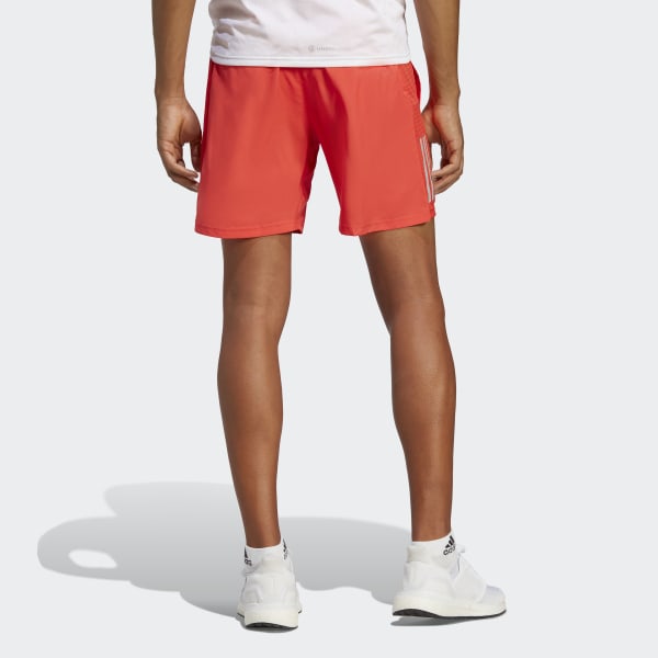 Adidas red running shorts store