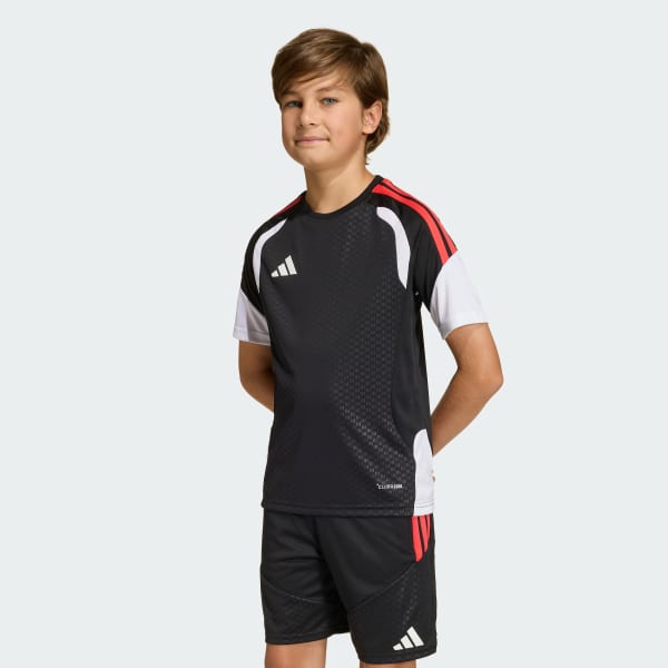 Black Tiro 26 Competition Kids Training Jersey

