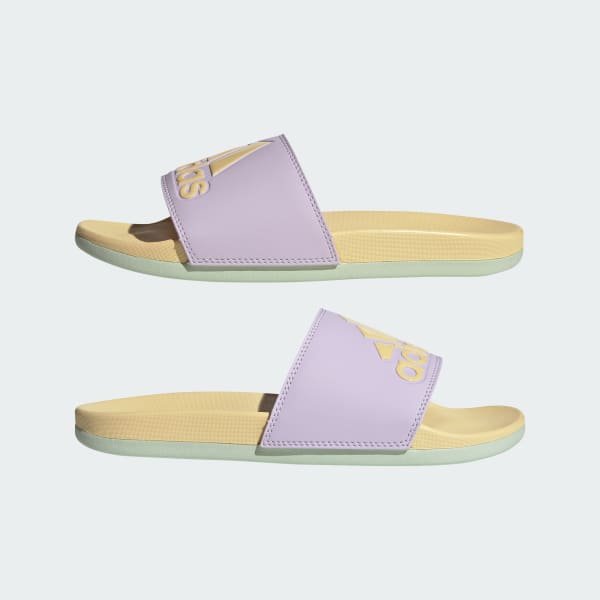 adidas Adilette Comfort Slides Purple adidas UK