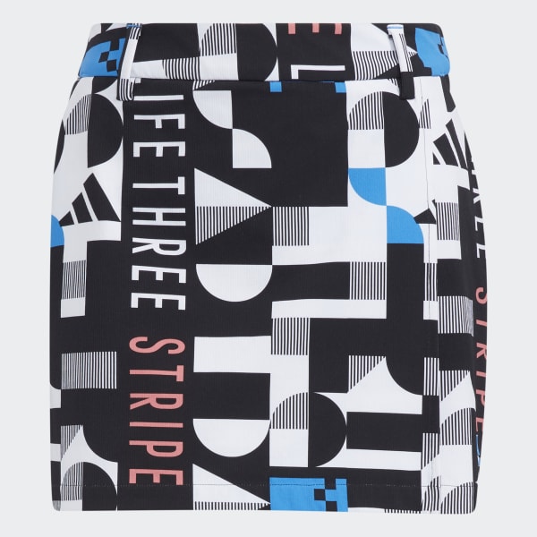 Đen W GRAPHIC SKORT