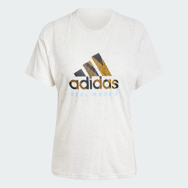 Branco T-shirt do Real Madrid