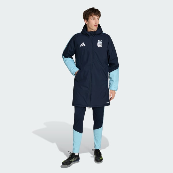 Azul Parka de Selección Argentina 26 Tiro Stadium