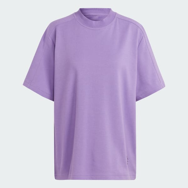 Purple adidas by Stella McCartney Logo Tee