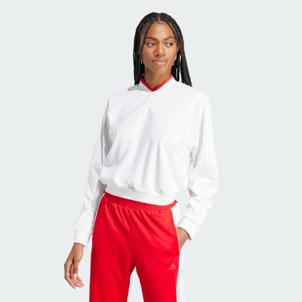 White Tiro Sweatshirt