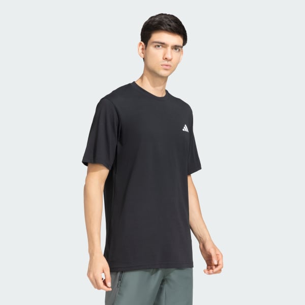 Black Train Essentials Comfortable Tee