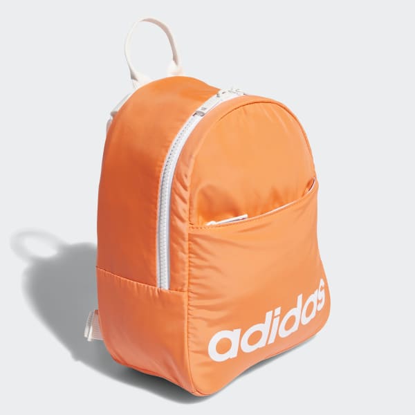 neon orange adidas backpack