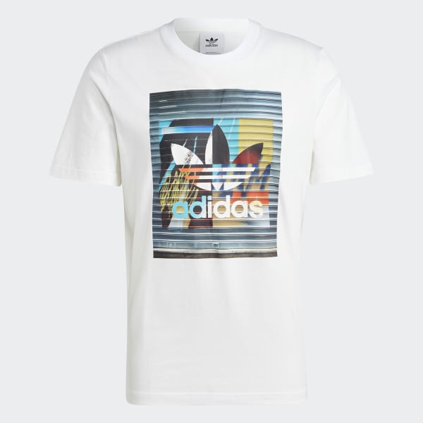 adidas Graphics off the Grid T-Shirt - Weiß | adidas Deutschland