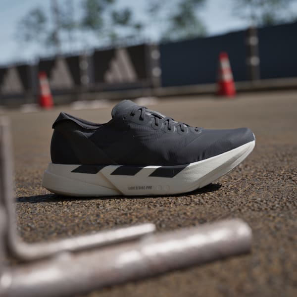 Black Adizero Adios Pro 4 Shoes