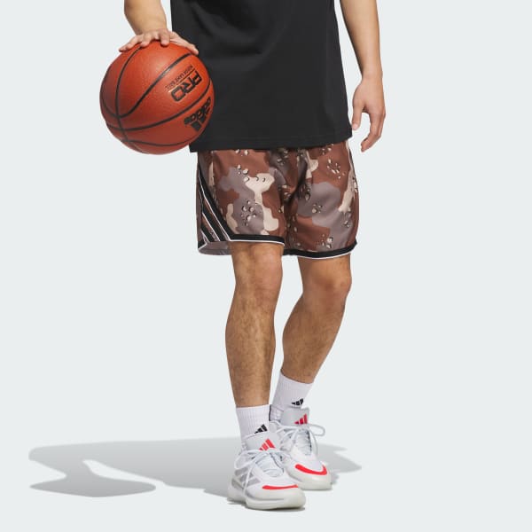 Brown adidas Crazy Lite AOP Short