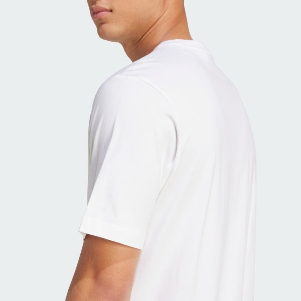 adidas Collegiate Lineage Graphic Tee - White | adidas Türkiye