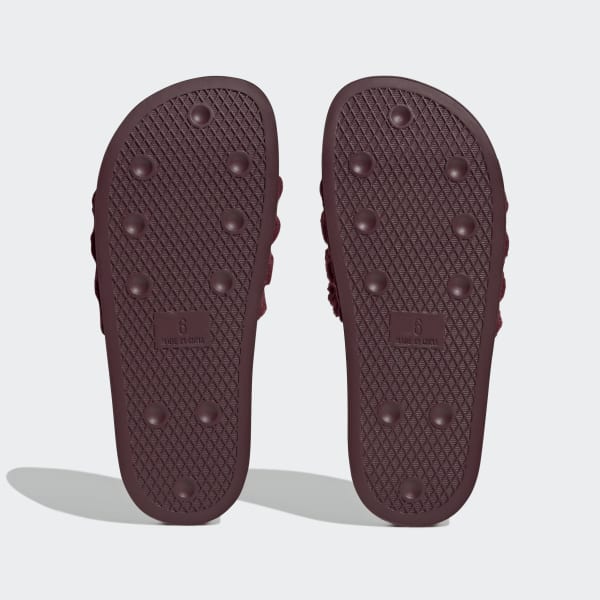 Adilette collegiate burgundy new arrivals