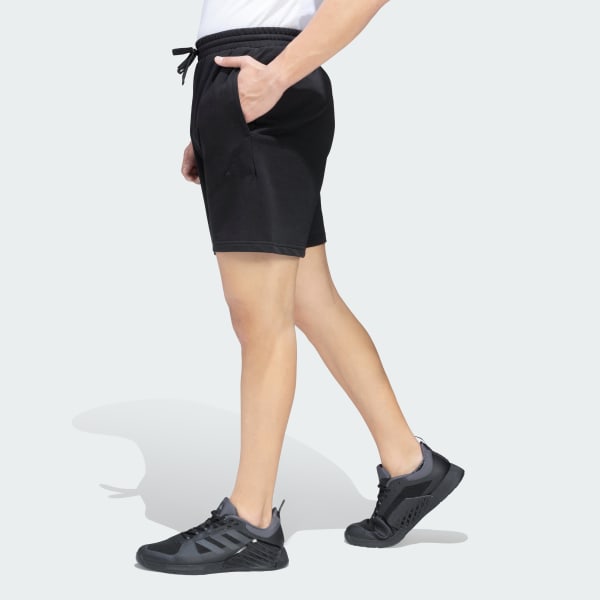 Black All SZN French Terry Shorts