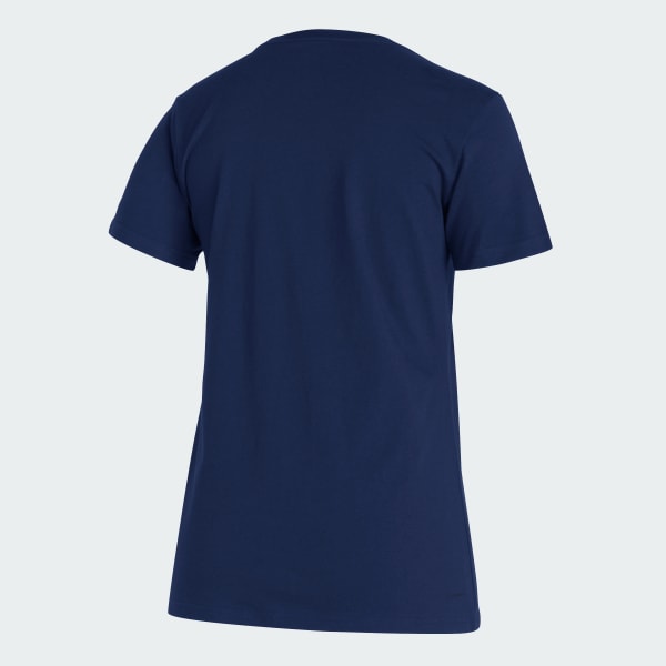 adidas Amplifier Short Sleeve Badge of Sport Tee - Blue
