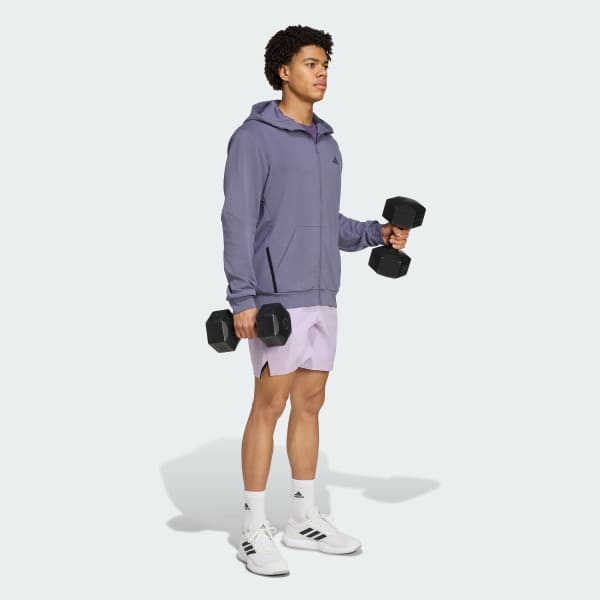 Purple Designed for Training Full-Zip Track Jacket