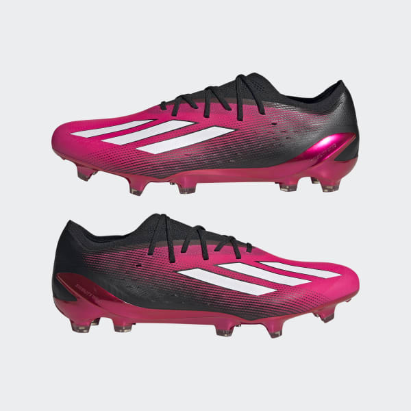 adidas X Speedportal.1 Firm Ground Soccer Cleats - Pink | Free
