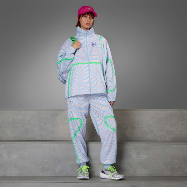 Azul Pantalón Arsenal x adidas by Stella McCartney Tejido