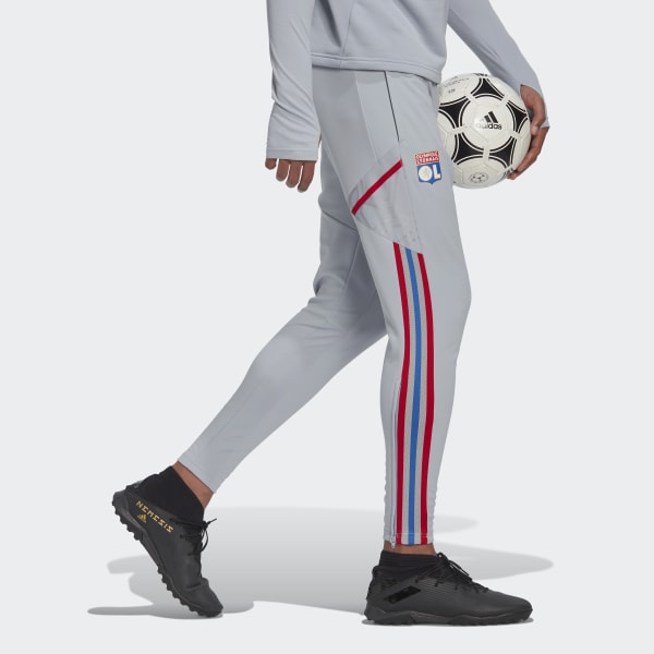 Grigio Pantaloni da allenamento Tiro 21 Olympique Lyonnais TG259