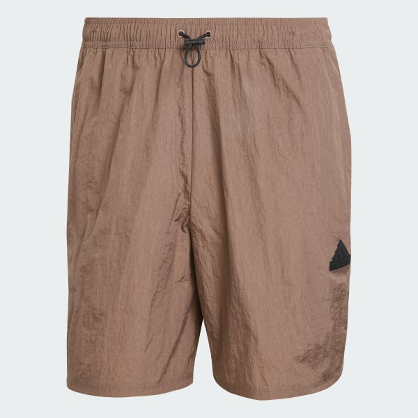 Marron Short tissé City Escape