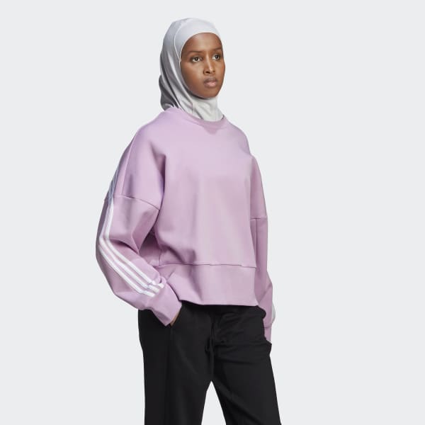 Adidas originals stripe sweatshirt top