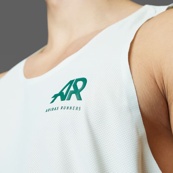 สีเขียว เสื้อกล้าม Runners CLIMACOOL