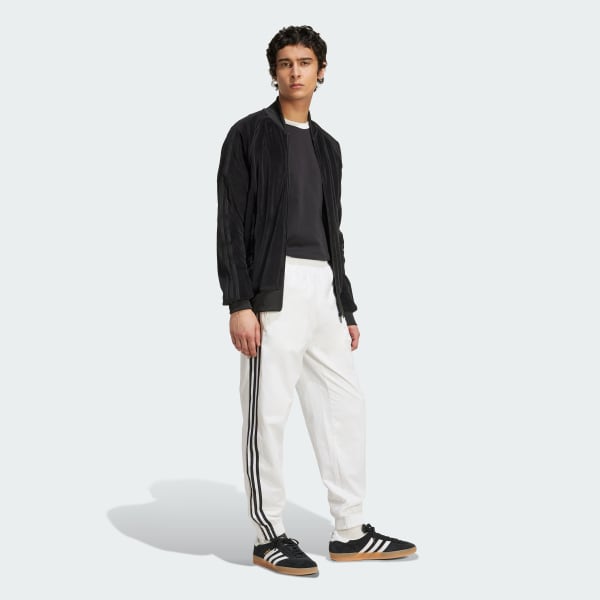 Black SST Adicolor Velour Track Top
