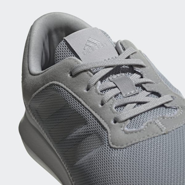 adidas coreracer cinza