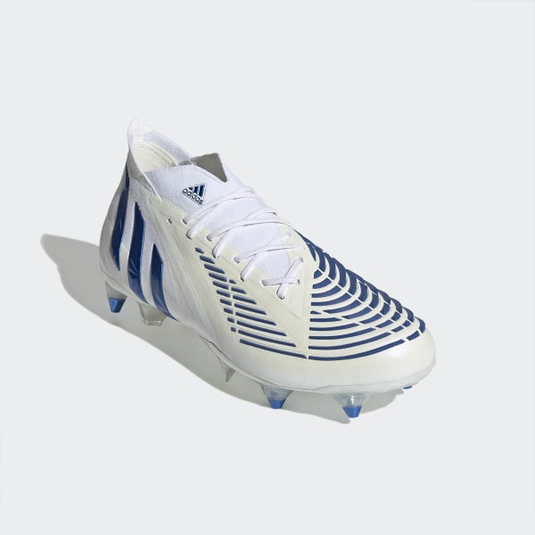 White Predator Edge.1 Soft Ground Boots
