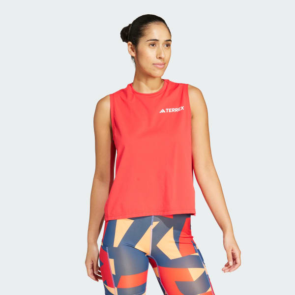 Red Terrex Multi Climacool Tank Top