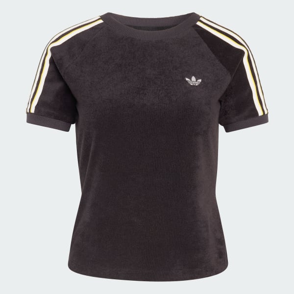 Svart TERRY HANDDUK CALI T-SHIRT