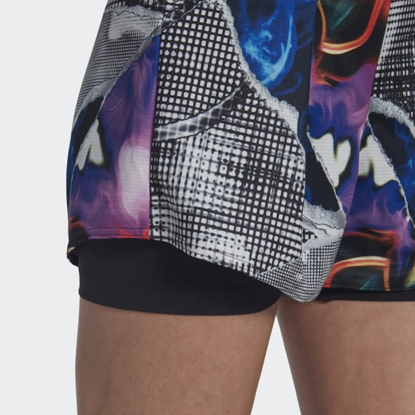 Schwarz Tennis U.S. Series Ergo Printed Shorts IH355