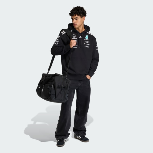 Black MERCEDES - AMG PETRONAS FORMULA 1 TEAM DRIVER HOOD Sweatshirt