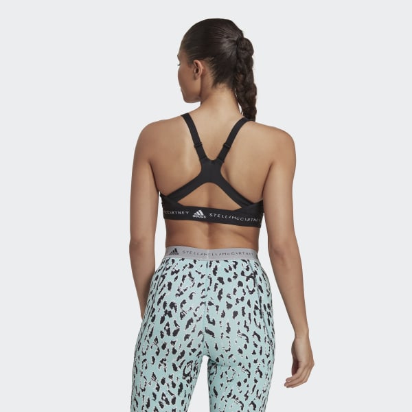 adidas by Stella McCartney Medium Support Sports Bra - Grey | adidas Finland