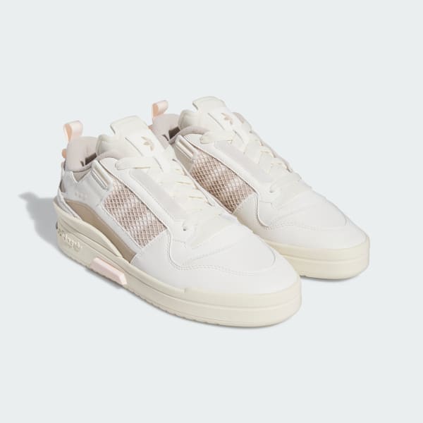 White Forum Mod Low Shoes