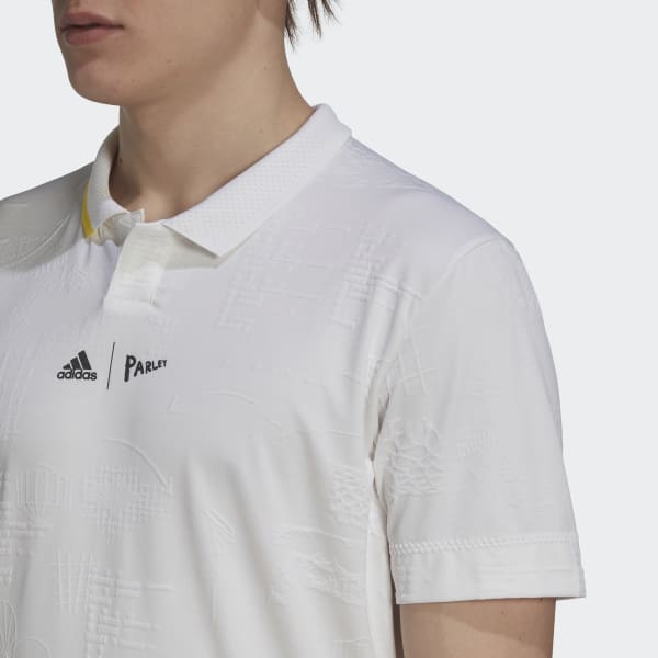 Λευκό London FreeLift Polo Shirt V8977