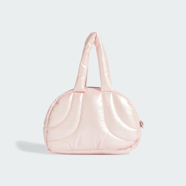 Pink Mini Bowling Bag Metallic