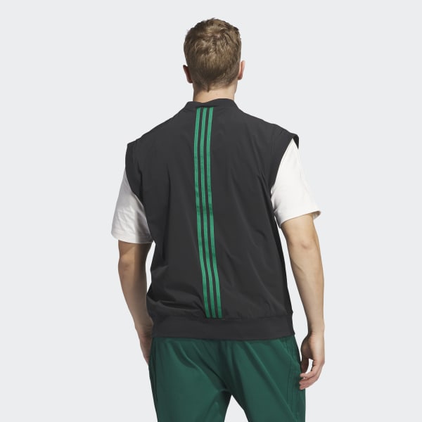 新品 adidas アディダス ゴルフ ROLLING LINKS ベスト アディダス 【ゴルフ】ROLLING LINKS 撥水 ベスト - ブラック