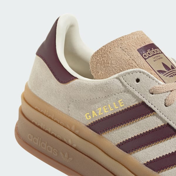 adidas Gazelle Bold Shoes - White | Free Shipping with