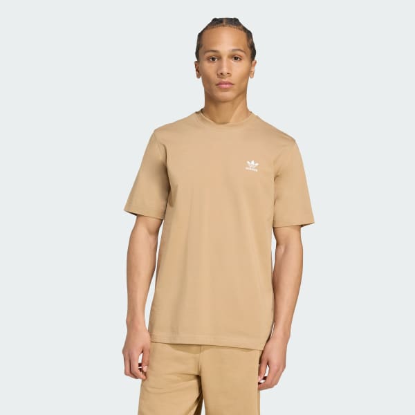 Beige Camiseta Trefoil Essentials