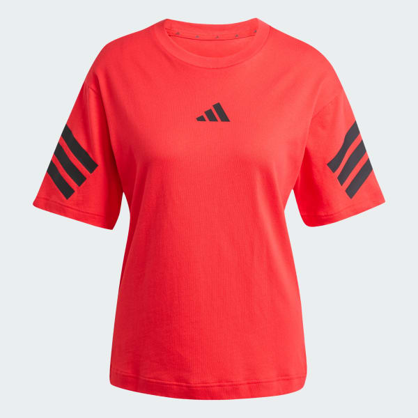 Κόκκινο Future Icons 3-Stripes Tee