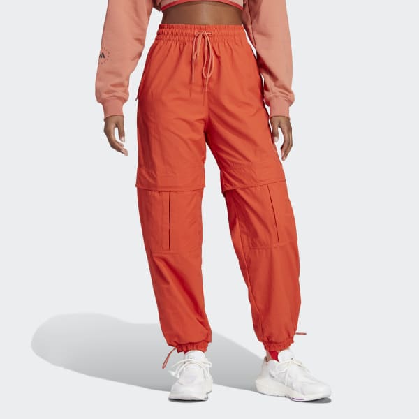 Orange adidas by Stella McCartney TrueCasuals Woven Solid Track Pants